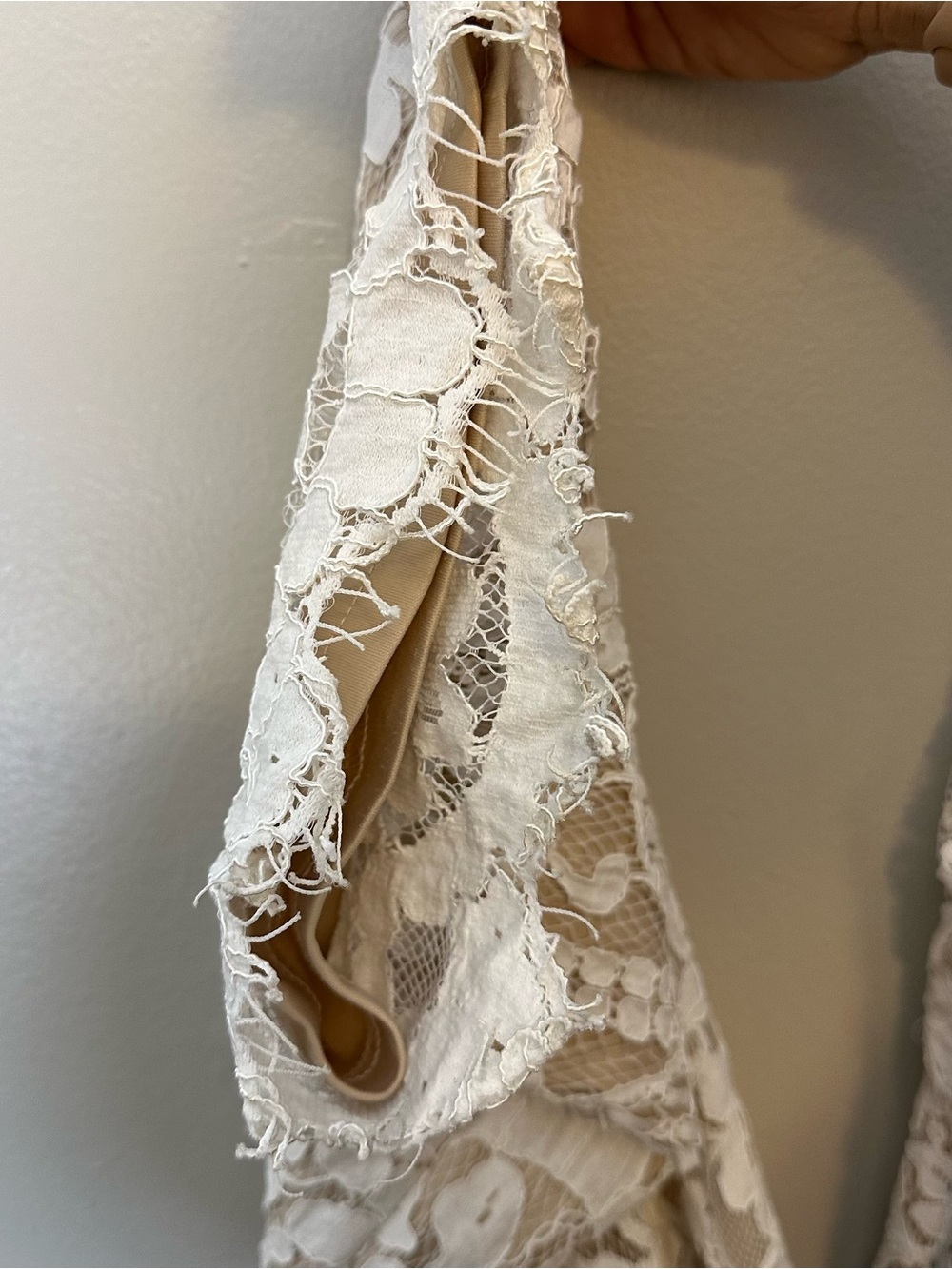 [Lulus] White Lace Halter Jumpsuit Bridal Shower (M) - Picture 10 of 10